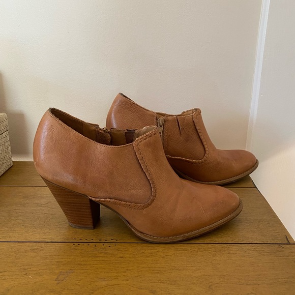Jack Rogers Brown Leather Booties. Size 10 - Picture 5 of 5